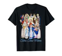 Totus Tuus Maria Totally Yours Catholic JPII Mother Mary T-Shirt