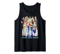 Totus Tuus Maria Totally Yours Catholic JPII Mother Mary Tank Top