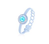 totwoo Candy Collection-Long Distance Touch Single Bracelet-Colorful Band Bracelet, Vibration & Light up for Love Couples Bracelet | Long Distance Relationship Gifts for Girlfriend Bluetooth Pairing