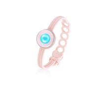 TOTWOO Long Distance Touch Bracelets, Light up & Vibration for Love - Pair of Bracelets Long Distance Relationship Gifts for Girlfriend, Mother-Daughter, Sisters Bluetooth APP Set Up