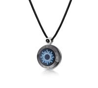 TOTWOO Touch Necklace for Couple Vibration & Light Up Necklace Long Distance Gifts One-to-One Bluetooth Pairing via App Single