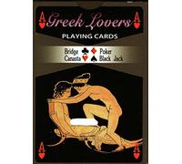 TOUBIS Greek Lovers Playing Cards: Table Game, 54 Full Colour Cards with Greek Lovers Photos, Adults, 15+