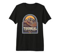 Toubkal Morocco High Atlas Summit 4167m Trekking Premium T-Shirt