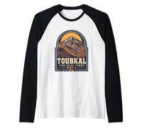 Toubkal Morocco High Atlas Summit 4167m Trekking Raglan Baseball Tee