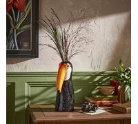 Toucan Bird Ceramic Flower Vase Tropical Toucan Tabletop Centerpiece Decorative Vases for Flower
