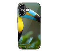 Toucan Colorful Glass Phone Cases Compatible with iPhone 17