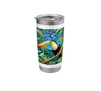 Toucan in The Amazon Rain Forest Stainless Steel Insulated Tumbler