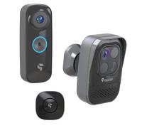 Toucan PRO Bundle Wireless Video Doorbell +Chime+ Security Camera