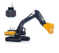 TOUCAN RC HOBBY 1/14 3 Pumps 9CH Valve RC Hydraulic Excavator E400 Pro Metal Remote Control Digger Frsky X12 Radio 5D Rocker Joystick