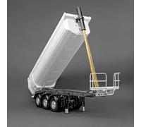 TOUCAN RC HOBBY 1/14 3Axles LESU Metal RC Hydraulic Dump Trailer for DIY Tamiya Tractor Truck Radio Controlled Lorry Car Vehicle R620 770S FH16 for Age 14+