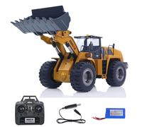 TOUCAN RC HOBBY 1:14 Radio Controlled Loader HUINA 1583 2.4G 10CH Electric Lifting System Lights Sound RC Construction Vehicles Assembled Hobby Model