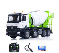 TOUCAN RC HOBBY 1/14 RC Mixer Truck RTR 2.4GHz Radio 12CH Light Sound Effects Remote Control Agitating Lorry Finished Model Battery for Age 14+