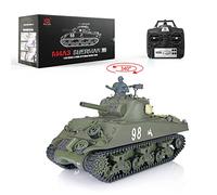 TOUCAN RC HOBBY 1/16 Scale Henglong 2.4G 7.0 Plastic Version M4A3 Sherman RTR RC Tank Model 3898