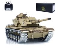 TOUCAN RC HOBBY 1/16 TD RC Tank M60A1 ERA USA Radio Control BB Infrared Battle Toy Metal Wheel