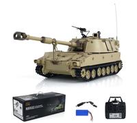 TOUCAN RC HOBBY 1/16 Tongde RC Tank M109A2 Self-propelled Howitzer RTR Infrared BB Barrel Recoil Shipped from UK warehouse Advanced model Outdoor gifts