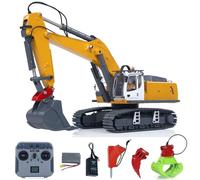 TOUCAN RC HOBBY 1:18 Kabolite 970 Electronic Lifting RC Excavator Flysky Remote Control Digger 5901 100S Engineering Vehicle Electric Ripper Hammer Hobby Model