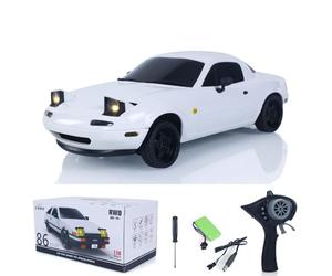 TOUCAN RC HOBBY 1:18 LDRC Radio Control Drift Car Model On Road Vehicles Linear Speed LED Flip Light Battery Motor USB Charge MX5 for Hobby Model
