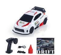 TOUCAN RC HOBBY 1/43 RC Drift Car High Speed 4WD Racing Vehicles 2.4GHz RTR Mini Car Toy Model Radio Battery Lights Gyroscope