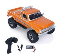 TOUCAN RC HOBBY 4 * 4 CR18P 1810504 Hobby Plus 1/18 RC Rock Crawler Convoy EVO V2 2Speed Electric Mini Radio Controlled Off Road Car Servo On Axle for Adult