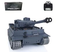 TOUCAN RC HOBBY Henglong 1/16 7.0 Tiger I RTR RC Tank 3818 W/Barrel Recoil Metal Tracks Wheels