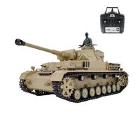 TOUCAN RC HOBBY Henglong 3859 1/16 7.0 Plastic German Panzer IV F2 RTR RC Tank Model BB Infrared Combat System Steel Gearbox 1800mah Battery