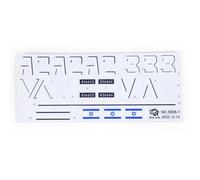 TOUCAN RC HOBBY HengLong RC Tank Stickers for 1/16 IDF Merkava MK IV 3958 Remote Control Tanks
