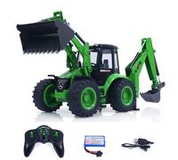 TOUCAN RC HOBBY HUINA 1/14 1579 Remote Control Backhoe Excavator 2.4G 9CH RC Loader Model s