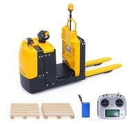 TOUCAN RC HOBBY Metal 1/14 RC Electric Forklift MO55 RTR Remote Control Low Level Order Picking Truck Model Flysky Radio Battery Light Sound