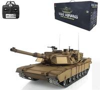 TOUCAN RC HOBBY Modified Pro Heng Long 1/16 Tk7.0 M1A2 Abrams RTR Rc Tank 3918 Bb Ir Battle Smoke Metal Tracks Double Rubber Pads (Limited Edition)