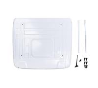 TOUCAN RC HOBBY Plastic Cabin Low Roof for 1/14 DIY for Tamiya RC Tractor Truck SC 770S 56368 56371 Remote Control Lorry Car Model DIY Parts