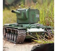 TOUCAN RC HOBBY Pro Edition Henglong 1/16 7.0 Henglong Soviet Kv-2 Gigant Rc Tank Model 3949 Metal Tracks Wheels Barrel Recoil BBS Ir Smoke