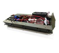 TOUCAN RC HOBBY RC Military Armored Tank Part Metal Chassis Smoke Unit Gearbox Blue Motor Speaker Switch for Henglong 1/16 3898 USA M4A3 Sherman for Adult