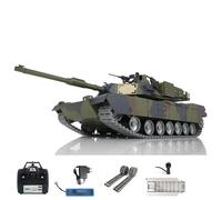 TOUCAN RC HOBBY RefittedFactory HengLong 3918 M1A2 Abrams Metal Chassis PlasticHull RTR RCTankGN for Age 14+