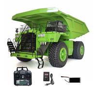 TOUCAN RC HOBBY RTR 1/20 RC Hydraulic Mining Dumper Model 793D Flysky I6X Radio Remote Control Mine Truck Light System Alarm Sound Battery