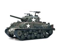 TOUCAN RC HOBBY Sherman M4A3 1/16 Remote Control Tank Infrared System BB Barrel Elevation Smoke Unit Metal Chassis Light Sound Battery Charger