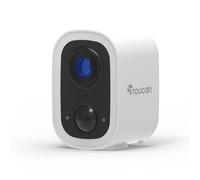 TOUCAN S4 Wireless Outdoor Camera - 2K Quad-HD Weatherproof Home Security Camera with Motion Detection, 2-Way Audio, Long-Lasting Battery Life & Free Cloud Storage, No Subscription Required