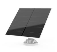 TOUCAN Solar Panel Charger for Security Camera Pro - Keep Your CCTV Camera Powered with 5W Continuous Solar Charging, IP65 Weather Resistance, 360° Wall Mount & Weatherproof Micro USB