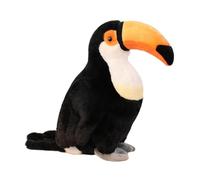 Toucan Stuffed Animal Toy 30cm Soft Plush Bird Doll for Early Education Car Decorative Birthday Gifts Boys Girls