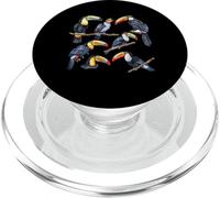 Toucan Watercolor PopSockets PopGrip for MagSafe
