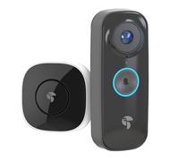 TOUCAN Wireless Video Doorbell Pro with Chime - 2K QHD Home Security Camera with AI Human Motion Detection, 2-Way Audio, XL Rechargeable Battery & Free Cloud Storage, No Subscription Required