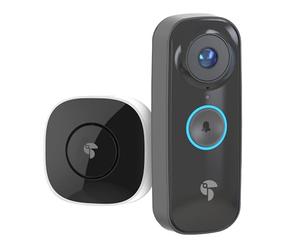 TOUCAN Wireless Video Doorbell Pro with Chime - 2K QHD Home Security Camera with AI Human Motion Detection, 2-Way Audio, XL Rechargeable Battery & Free Cloud Storage, No Subscription Required