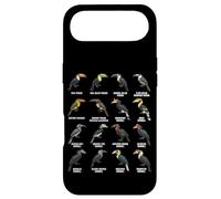 Toucans & Hornbills - Tropical Bird Species Chart Case for iPhone Air
