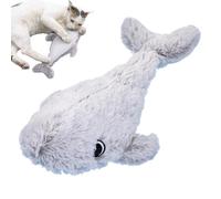Touch Activated Kitten Toy | Kicking Plush Toys for All Breeds Cat | Stuffed Sea Animals Cat Kicking Flapping Toy for Pets, Kitten, Small Dog, Puppy