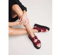 Touch and Close Active Sandal Ex Wide Pink 8