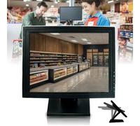 Touch Cash Register (15inch), POS Cash Register, Resolution: 1024 * 768 + Restore The Real Color, Smooth without Lag, for Supermarket/Convenience/Restaurant/Coffee,Black