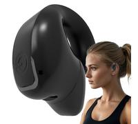 Touch Control Open-Ear Headset Sweat-resistant Wireless Audio for Active Lifestyles | Bone Conduction Earbuds, Waterproof for Jogging, Workouts, Safe Adjustments and Crystal Clea