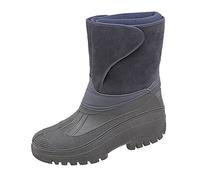 Touch Fastening Insulated Boot - Navy - Navy - size UK Mens Size 8