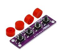 Touch four button switch module development board sensor 51 MCU suite(1PCS)