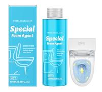 Touch Free Fizzy Foam Toilet Cleaner, Never There Toilet Cleaner, Strong Stain Remover, Fresh Scent Deep Cleaning