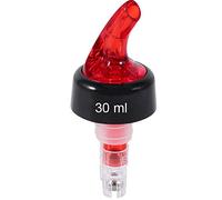 Touch Futu Professional Dosing Pourer, Bottle Pourer for Spirits, Pourer Schnapps Pourer Bottle Pourer Dispenser 30ml red